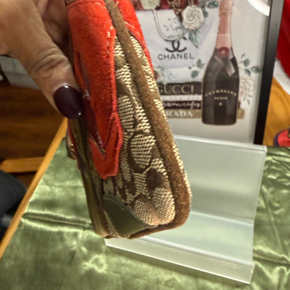 Coach Poppy for Peace Special Edition Wristlet - Picture 8 of 14